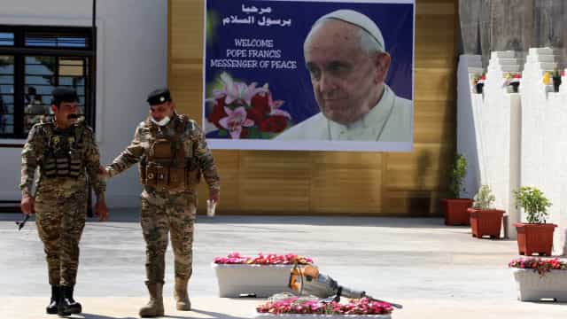 Papa inicia hoje visita ao Iraque como "peregrino da paz"