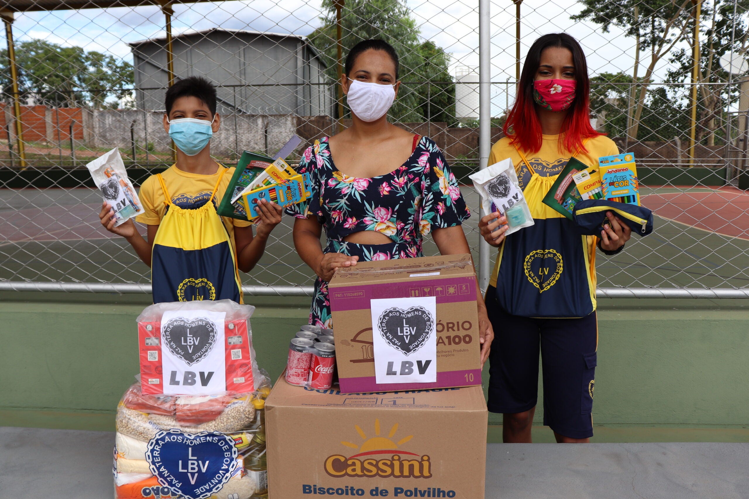 LBV realiza entrega de doações para família vulneráveis em Cuiabá/MT