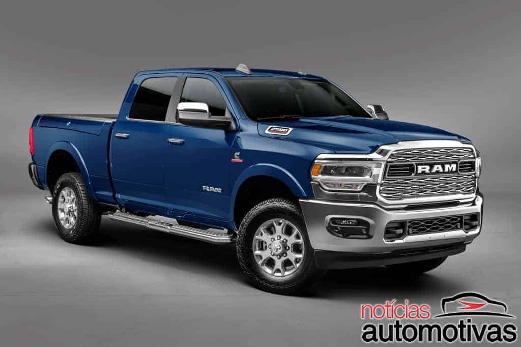 RAM 2500 2021 tem alteração em revisão e parte de R$ 397.990