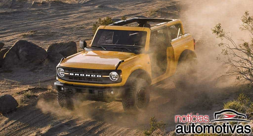 Ford Bronco consegue firmar 125.000 reservas nos EUA