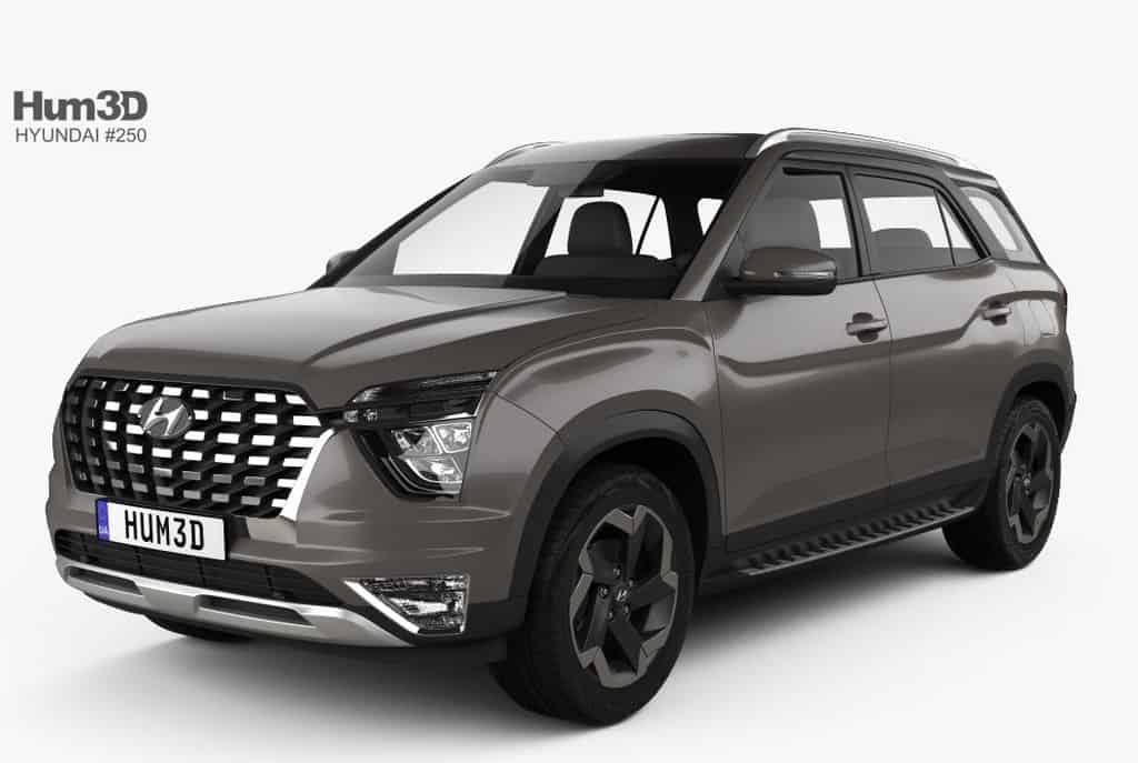 Projeção: Hyundai Alcazar é revelado em 3D