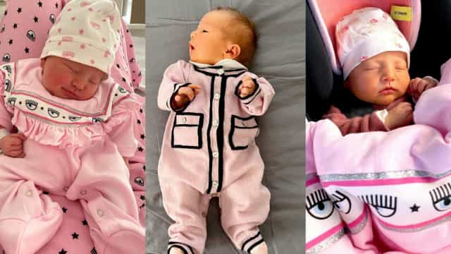 Uma semana, 44 fotos. Filha de Chiara Ferragni já é estrela no Instagram