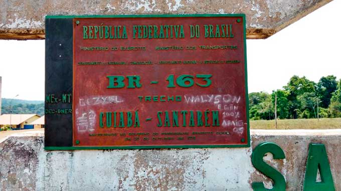 Governo fará leilão para concessão de quase 300 km da 163 no Nortão
