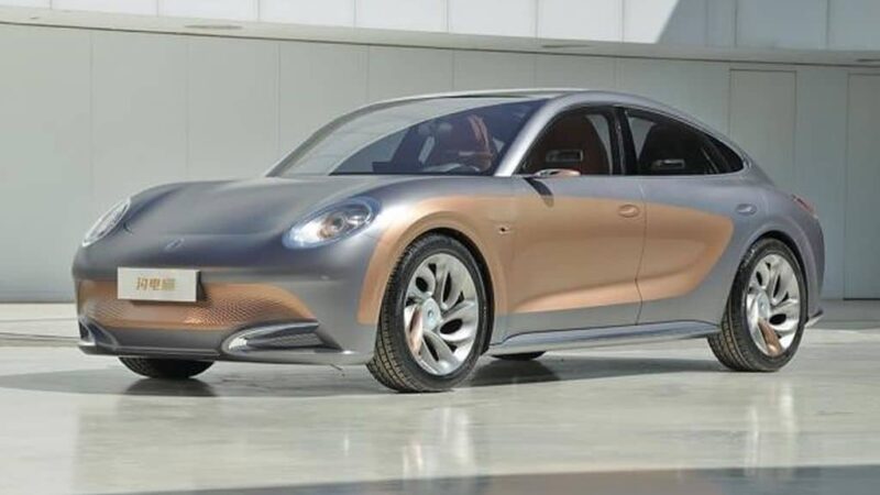 Chinesa Euler prepara um mini Panamera elétrico em Xangai