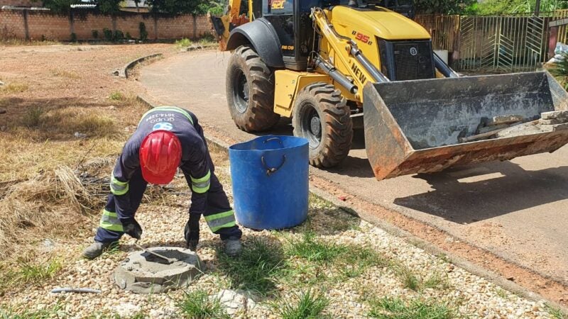 Concessionária Águas de Matupá finaliza manutenção em redes de esgoto nos bairros União e Jardim das Flores