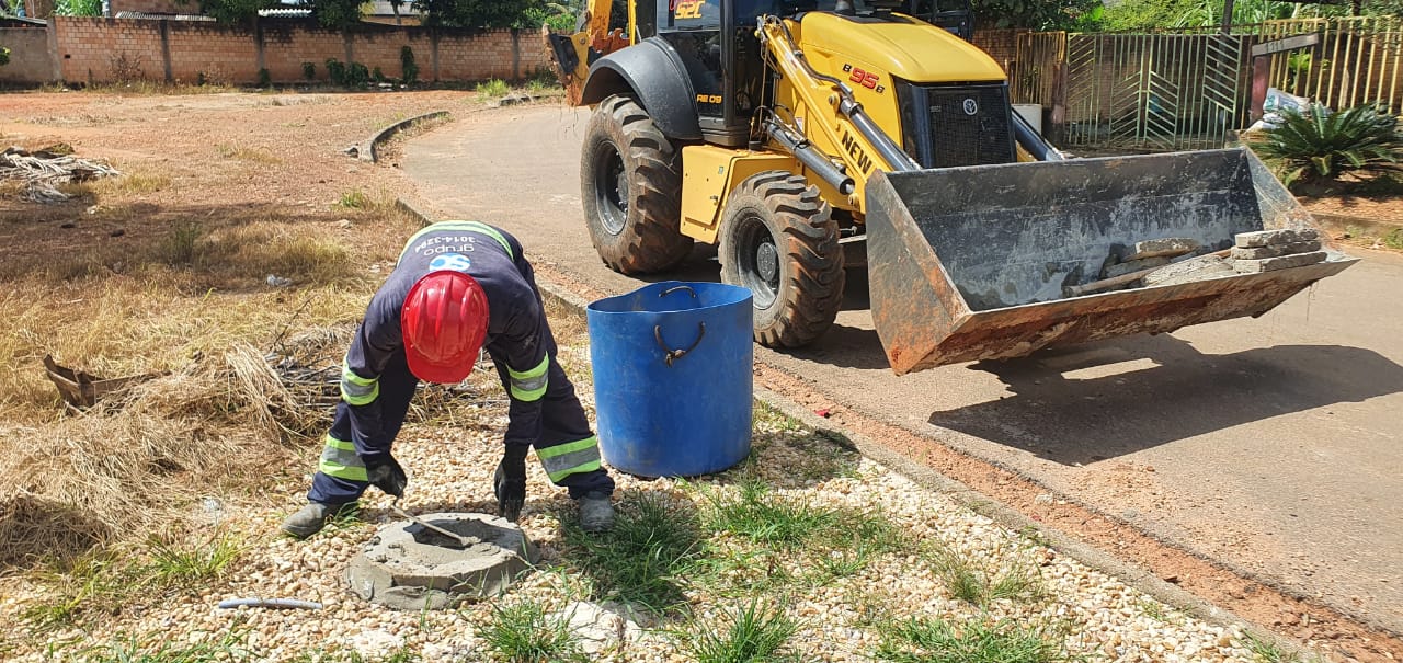 Concessionária Águas de Matupá finaliza manutenção em redes de esgoto nos bairros União e Jardim das Flores