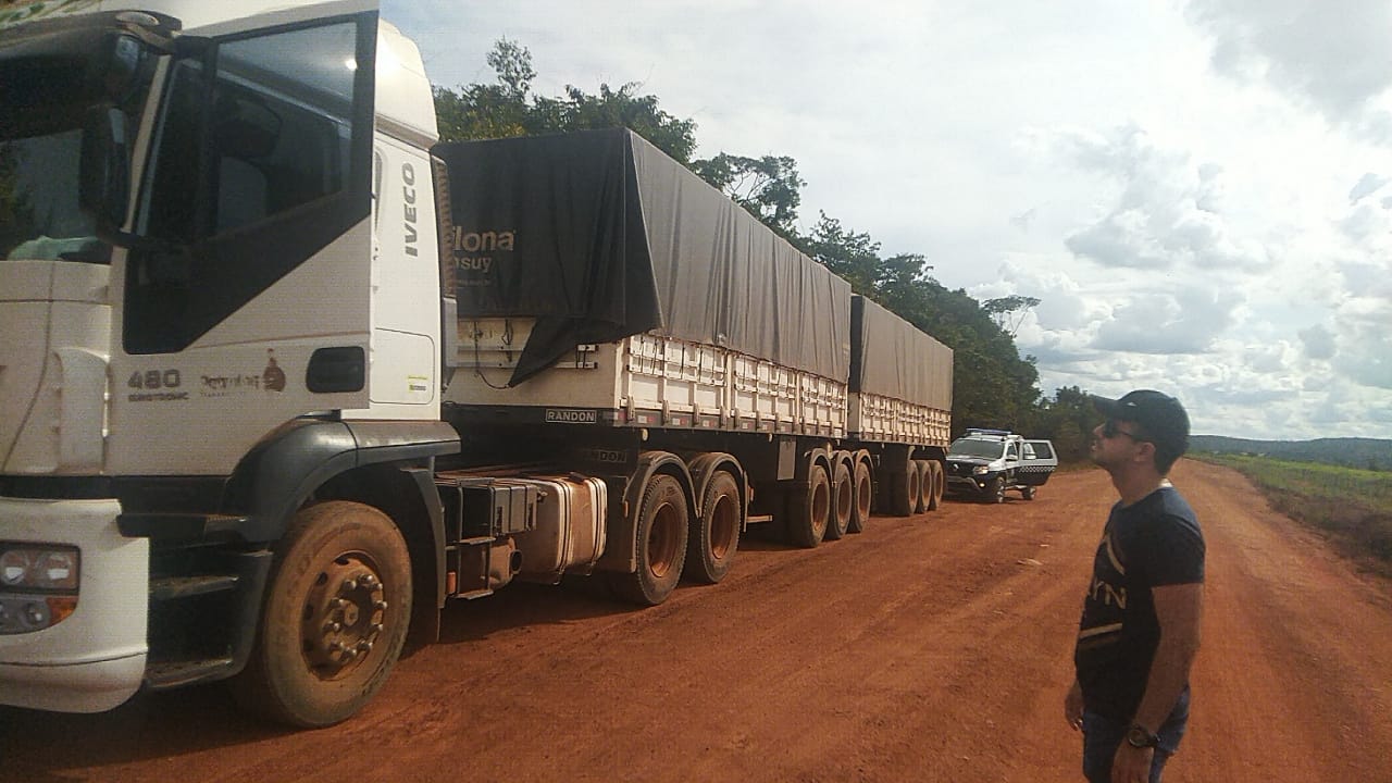 Policia Judicial Civil de Itauba recupera carreta roubada
