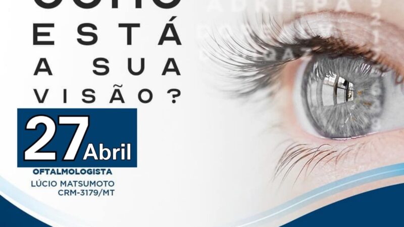 Dr. Lúcio Matsumoto atendendo dia 27 de abril (terça-feira) no Centro Médico Domingos Salomão!