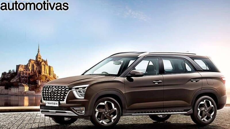 Hyundai Alcazar tem primeiras imagens oficiais reveladas