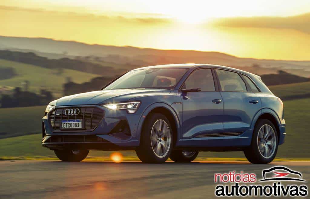 Audi e-tron 2021 tem full LED Digital Matrix e parte de 529.990