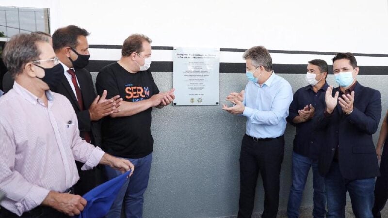 Governador inaugura nova sede da Delegacia de Roubos e Furtos de Veículos; prédio proporcionará melhores condições de trabalho e atendimento