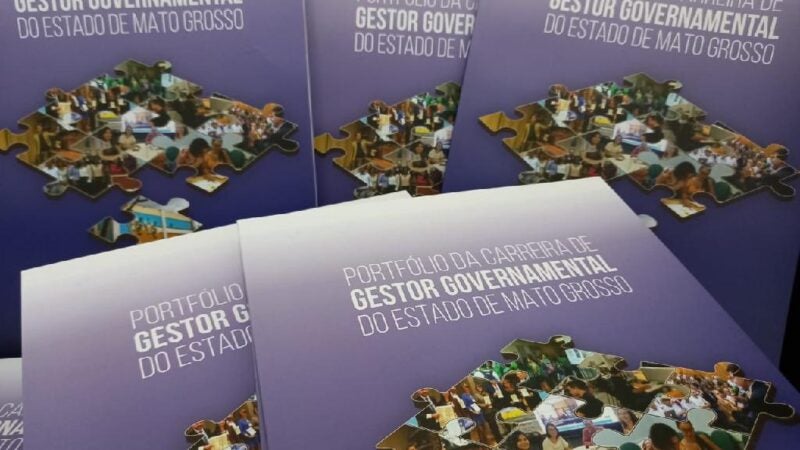 Seplag e AGGEMT lançam portfólio dos 20 anos da carreira de gestor governamental em Mato Grosso