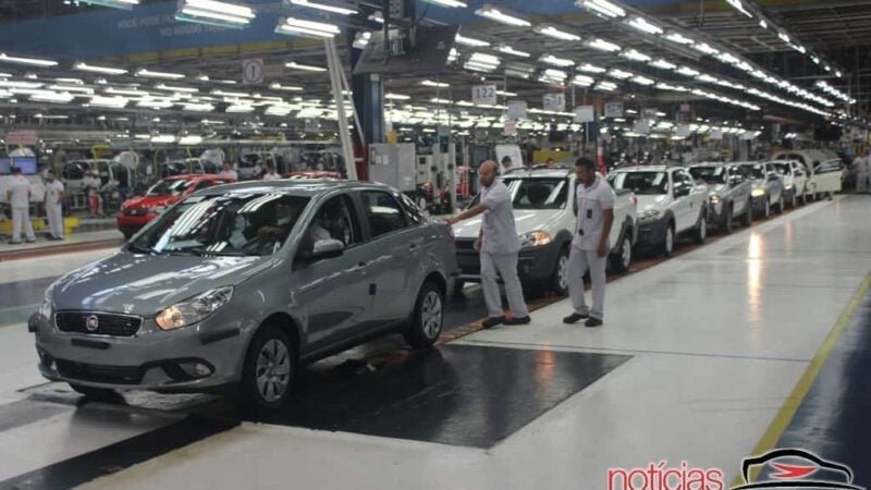 Fiat suspende produção em Betim novamente por falta de peças