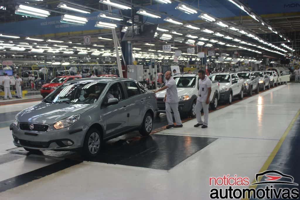Fiat suspende produção em Betim novamente por falta de peças