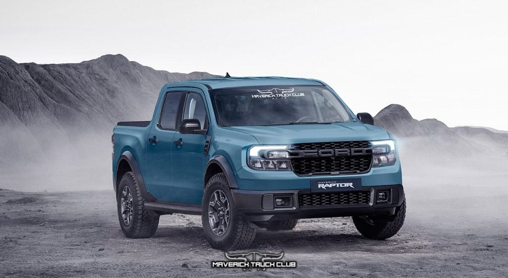 Ford Maverick Raptor? Projeção dá uma ideia de como ela seria