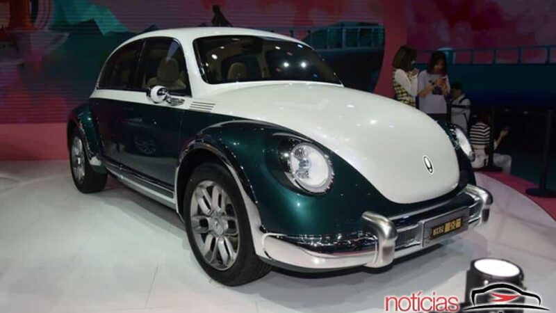 Fusca volta como carro elétrico na China, mas não pela VW