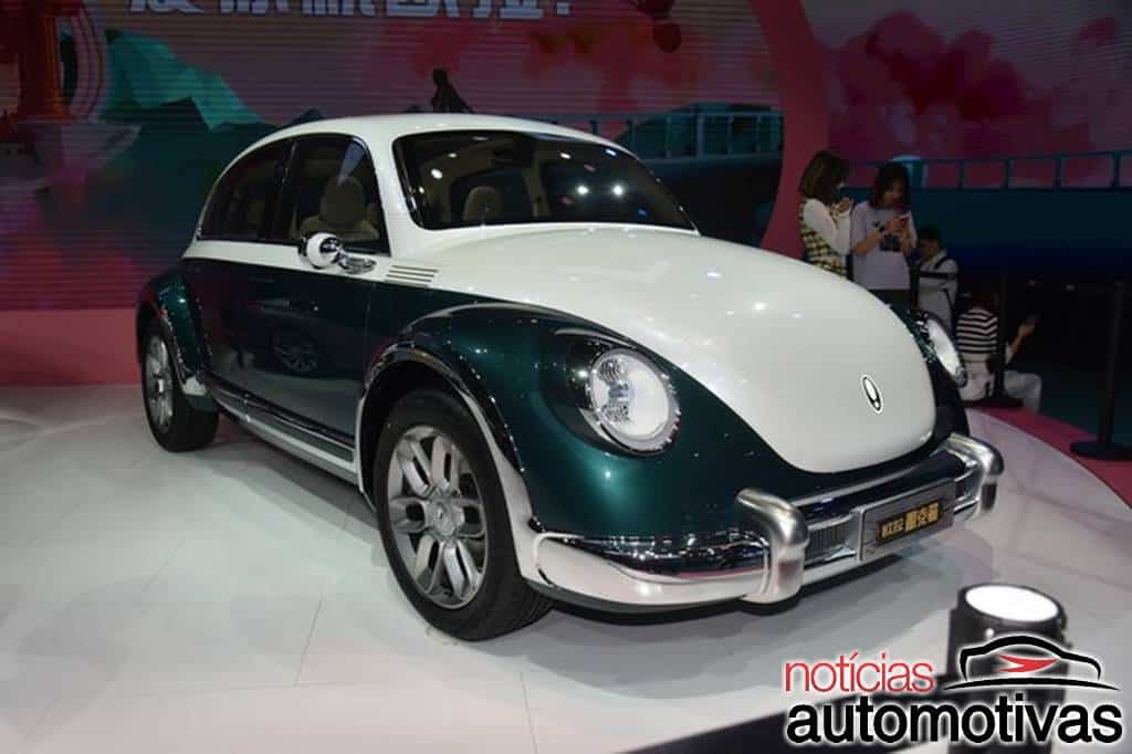 Fusca volta como carro elétrico na China, mas não pela VW