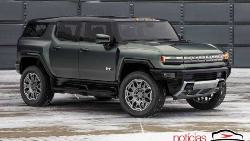 GMC Hummer SUV é revelado nos EUA, mas não é para agora