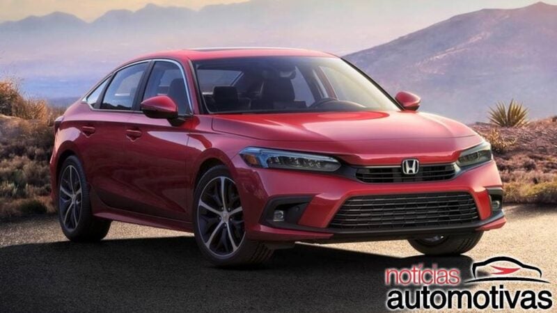 Novo Honda Civic para o mercado americano aparece oficialmente