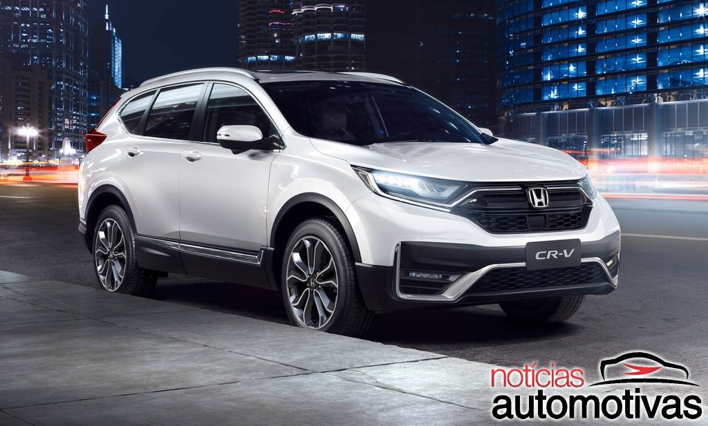 CR-V 2021 traz Honda Sensing e teto panorâmico por R$ 264.900