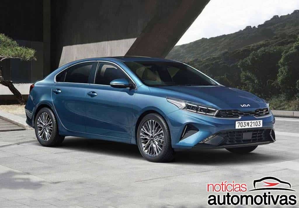 Kia Cerato 2022 apresenta visual bem modificado na Coreia do Sul