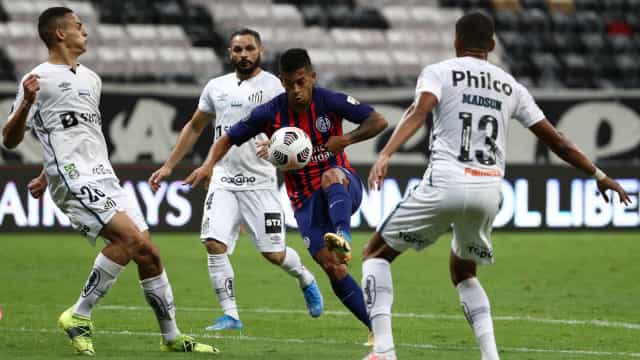 Santos empata com San Lorezno em Brasília e vai à fase de grupos da Libertadores