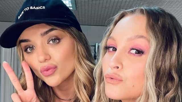 ‘Invadi o camarim’, diz Carla Diaz ao publicar foto com Rafa Kalimann