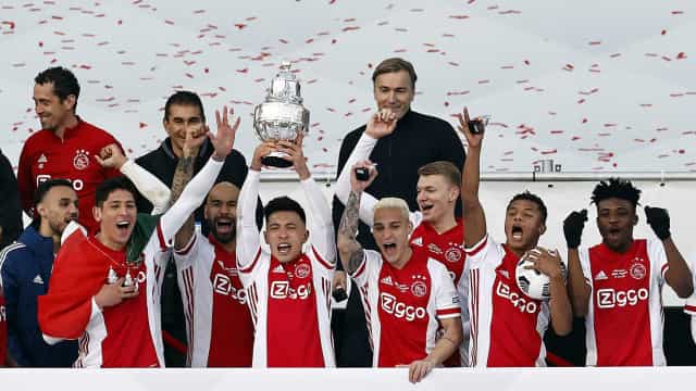 Com gol de David Neres nos acréscimos, Ajax conquista a Copa da Holanda