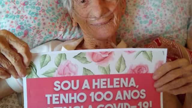 Após 17 dias internada, idosa de 100 anos vence a Covid-19