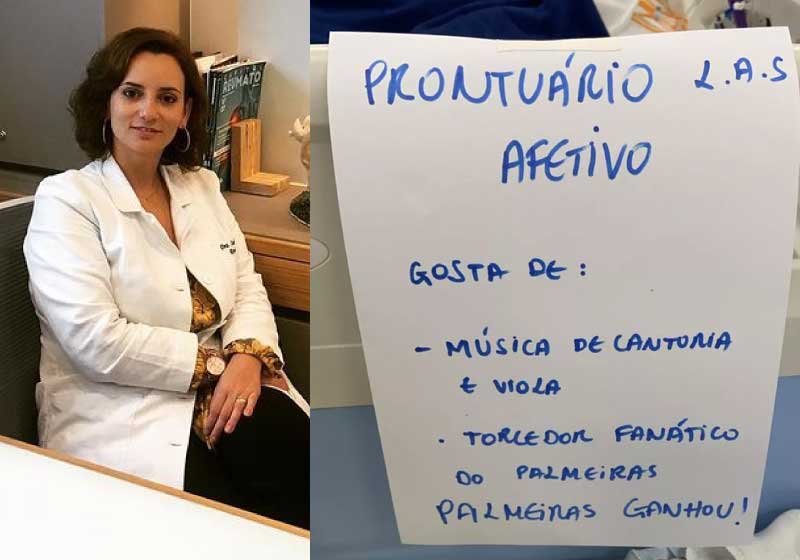 Médica cria ‘Prontuário afetivo’ e identifica pacientes pelas paixões deles