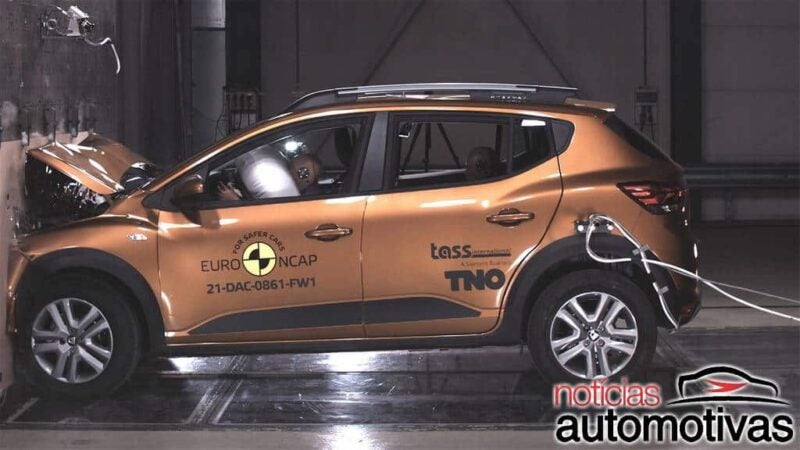 Novo Sandero decepciona no Euro NCAP com 2 estrelas (vídeo)