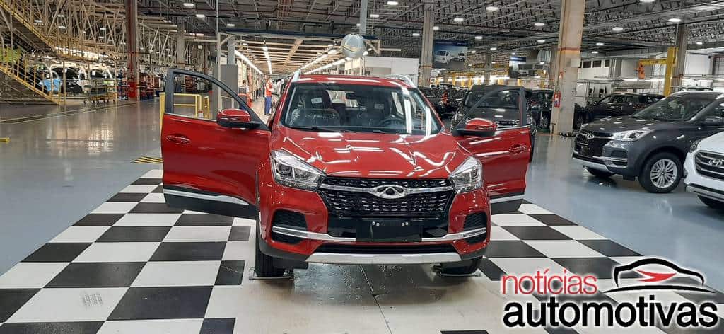 Caoa Chery comemora 20 mil unidades produzidas do Tiggo 5x