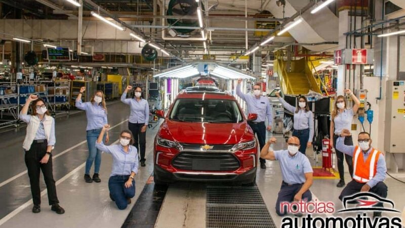 Chevrolet Tracker alcança 100.000 unidades produzidas no Brasil