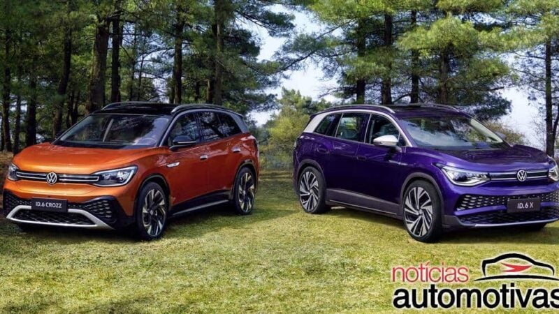 Volkswagen ID.6 estreia com dois modelos e 7 lugares na China
