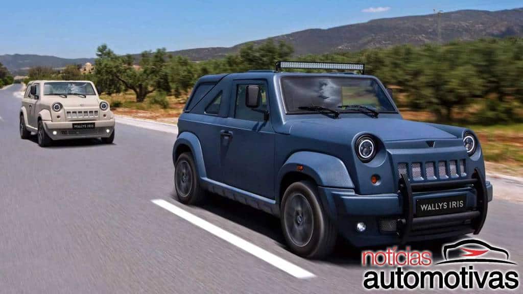 Wallys Iris é um utilitário feito de fibra de vidro na Tunísia