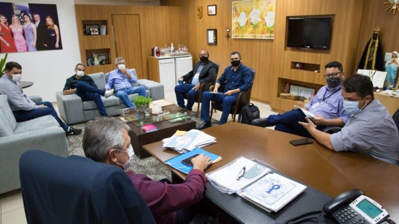 Prefeito Érico Stevan e vereadores de Guarantã do Norte estão na capital do estado Cuiabá em busca de projetos e recursos para o município