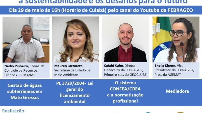 Secretária de Meio Ambiente aborda Lei Geral do Licenciamento em evento de geólogos