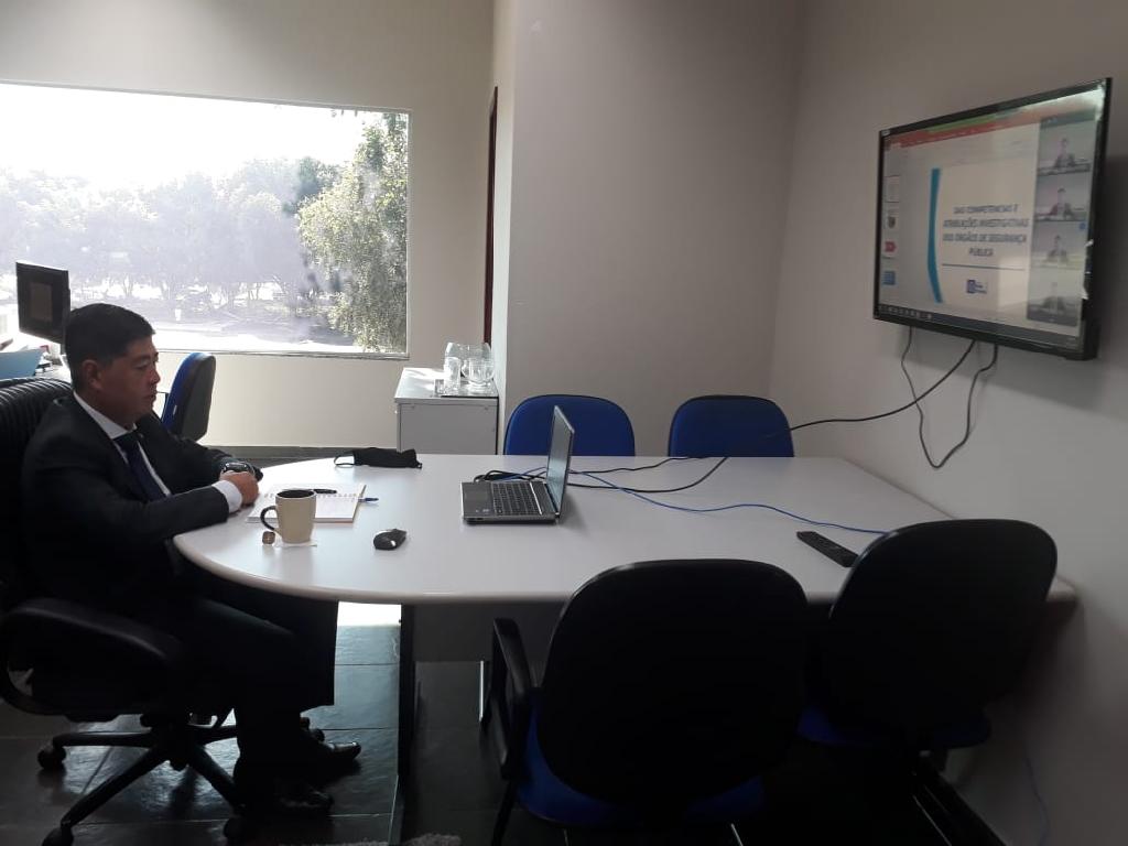 Em palestra diretor-geral da Politec defende a importância da preservação de local de crime para a eficiência da perícia