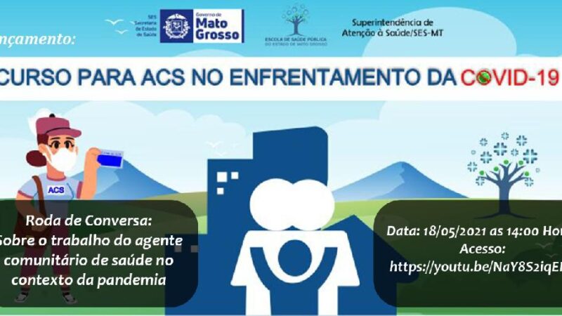 Escola de Saúde Pública capacita agentes comunitários no enfrentamento à Covid-19