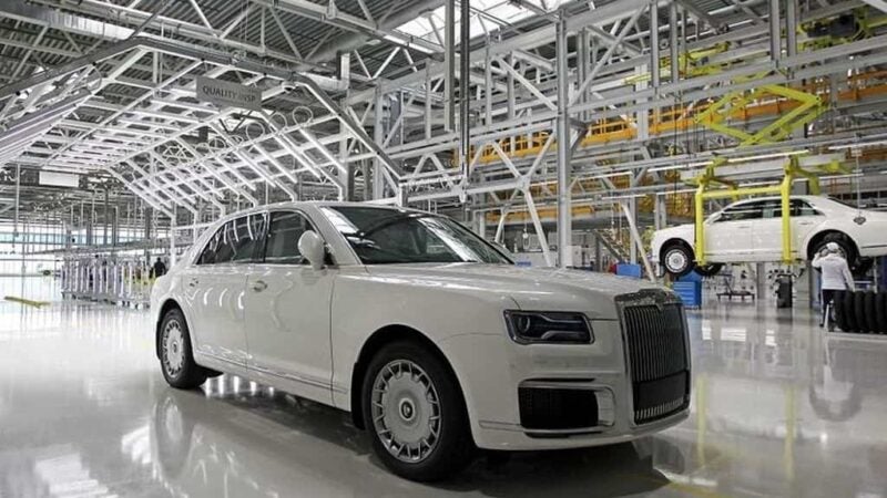 Aurus: “Rolls-Royce” russo inicia produção e custa US$ 245.000