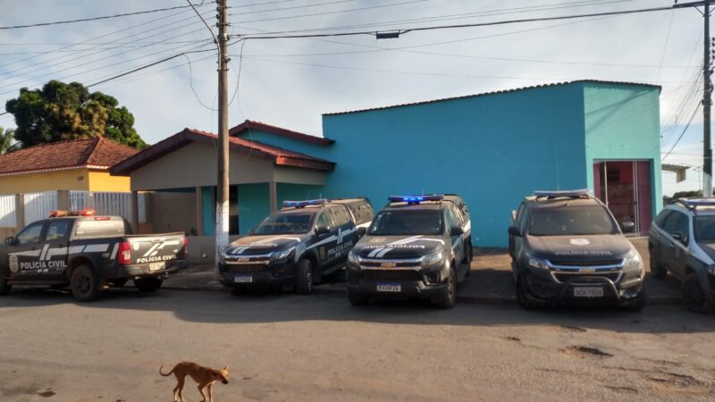 Uma pessoa é presa em flagrante com arma de fogo na Operação Ares, na região de Chapada dos Guimarães