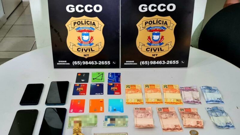 Quatro integrantes de associação criminosa são presos por estelionato na Capital