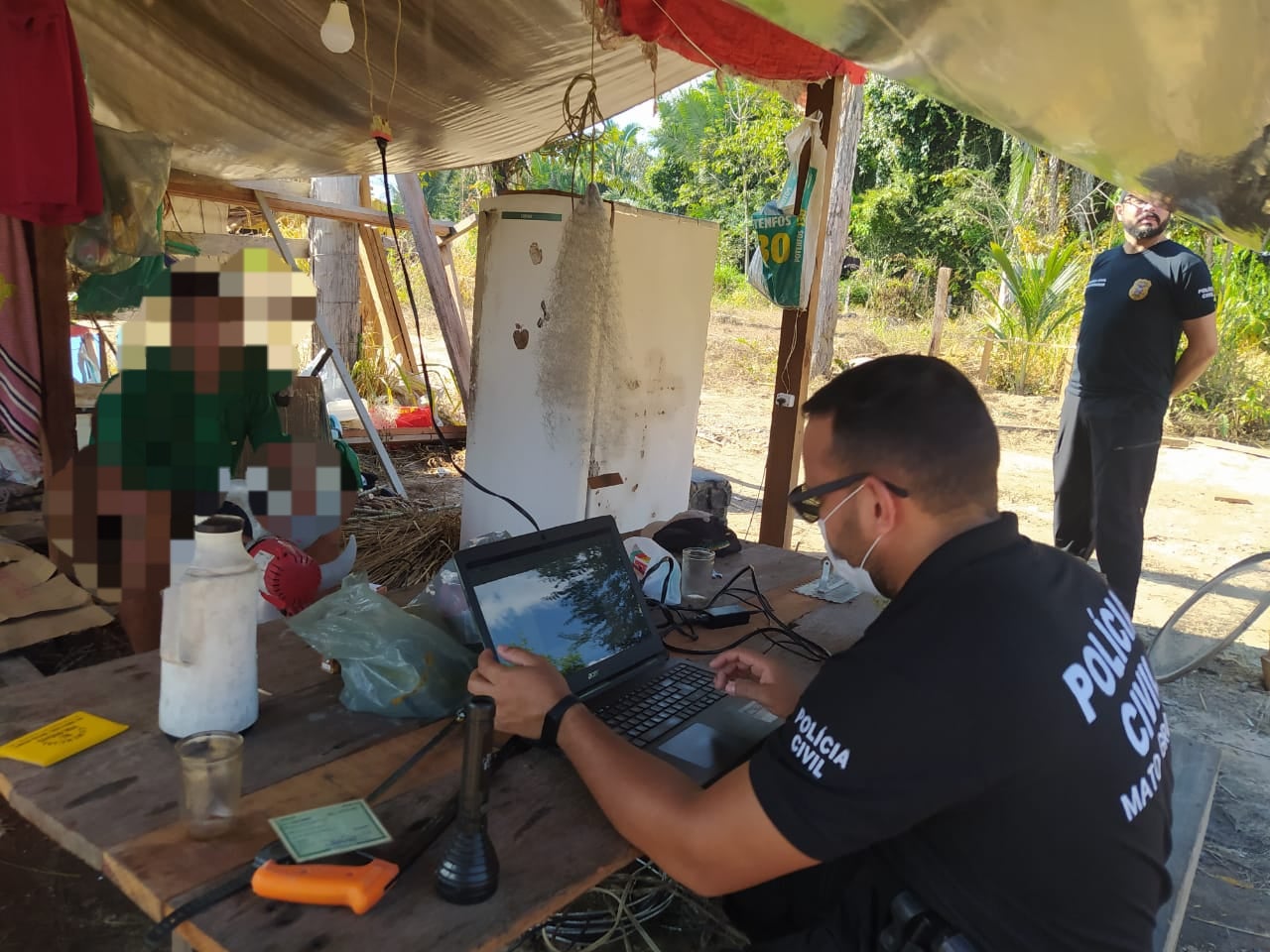 Polícia Civil instala delegacia itinerante e atende moradores em distrito de Aripuanã