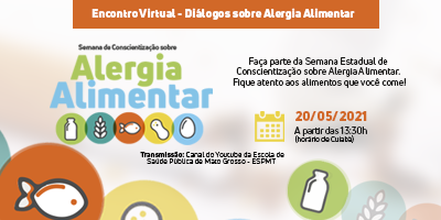 Saúde estadual realiza evento na Semana de Conscientização sobre Alergia Alimentar