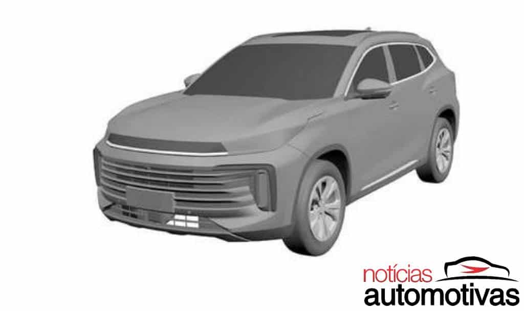 Caoa Chery registra o Exeed TXL no Brasil