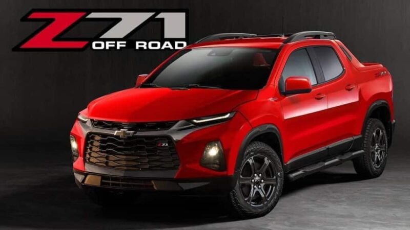 Projeção: Futura picape da Chevrolet em versão esportiva Z71