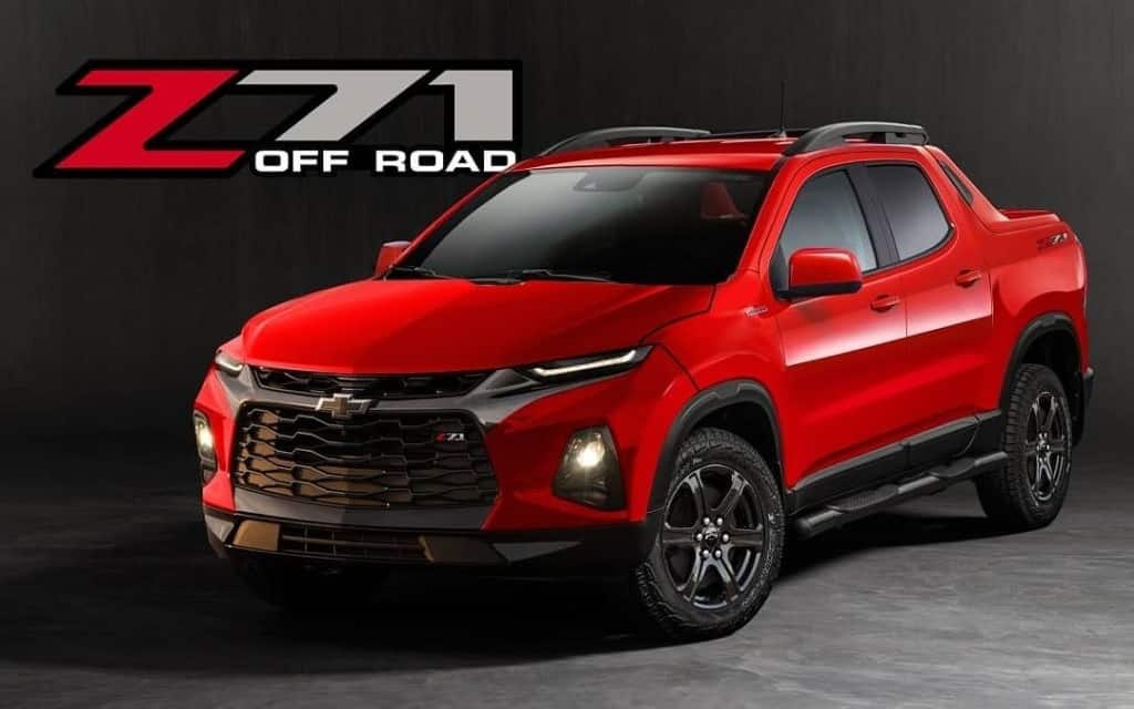 Projeção: Futura picape da Chevrolet em versão esportiva Z71
