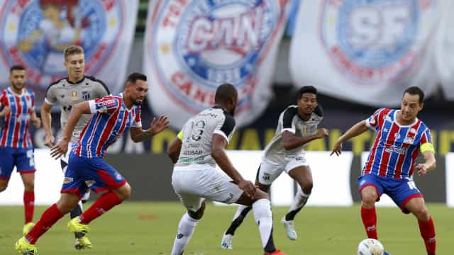 Jael marca no final, Ceará vence o Bahia e fica perto do bi da Copa do Nordeste