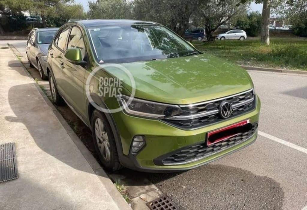 Flagra: VW Taigo é visto na Europa com visual diferente do Nivus