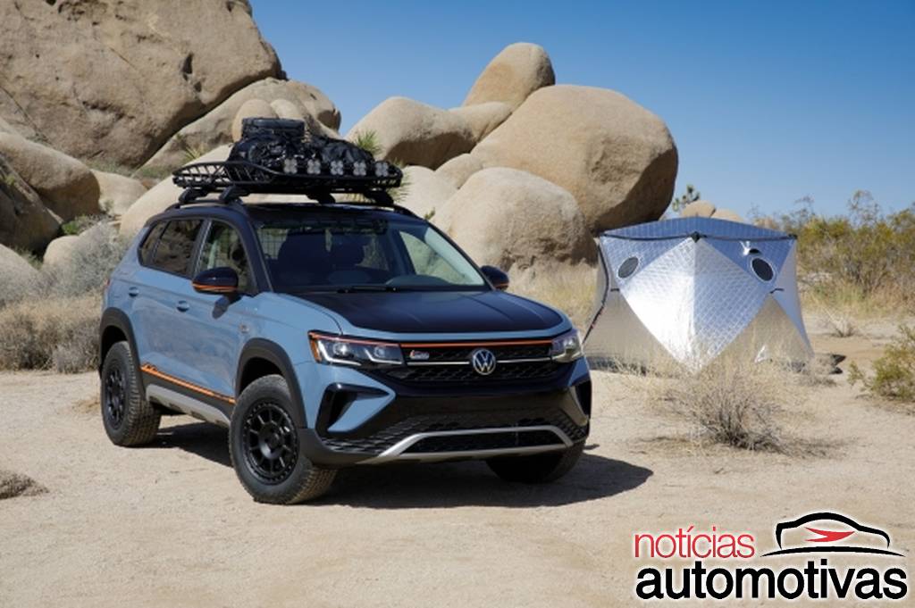 Volkswagen Taos Basecamp Concept tem visual radical nos EUA